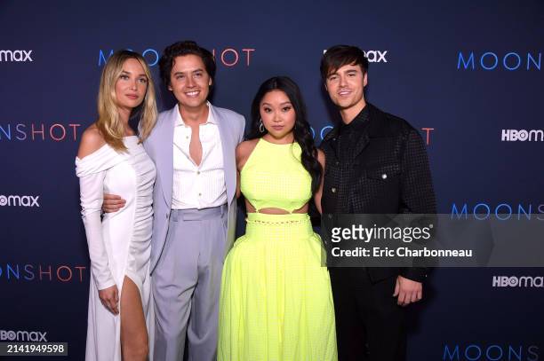 Ari Fournier, Cole Sprouse, Lana Condor and Noah Centineo see at HBO Max MOONSHOT Under The Stars Special Screening, Los Angeles, CA, USA - 23 March...