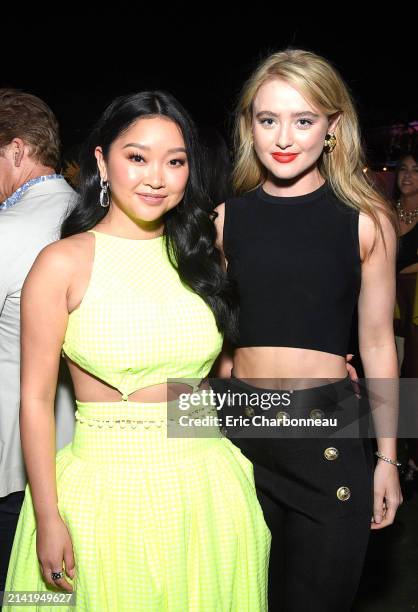 Lana Condor and Kathryn Newton see at HBO Max MOONSHOT Under The Stars Special Screening, Los Angeles, CA, USA - 23 March 2022