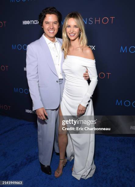 Cole Sprouse and Ari Fournier see at HBO Max MOONSHOT Under The Stars Special Screening, Los Angeles, CA, USA - 23 March 2022
