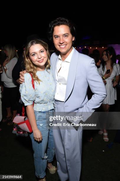 Samantha Hanratty and Cole Sprouse see at HBO Max MOONSHOT Under The Stars Special Screening, Los Angeles, CA, USA - 23 March 2022