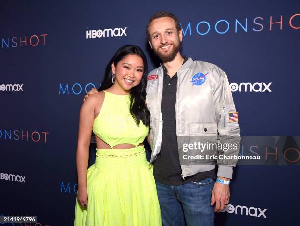 Lana Condor and Director Christopher Winterbauer see at HBO Max MOONSHOT Under The Stars Special Screening, Los Angeles, CA, USA - 23 March 2022