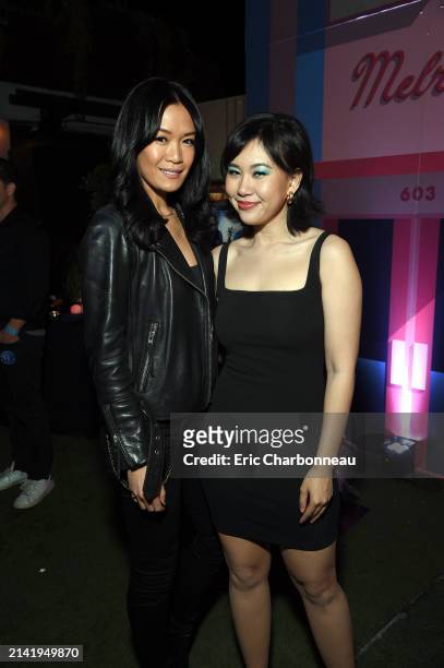 Sydney Viengluang and Ramona Young see at HBO Max MOONSHOT Under The Stars Special Screening, Los Angeles, CA, USA - 23 March 2022