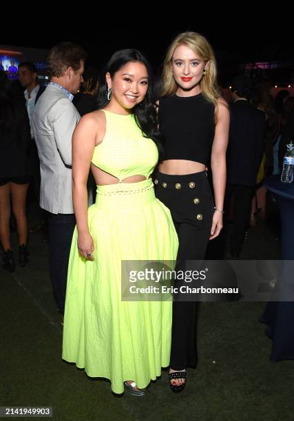 Lana Condor and Kathryn Newton see at HBO Max MOONSHOT Under The Stars Special Screening, Los Angeles, CA, USA - 23 March 2022