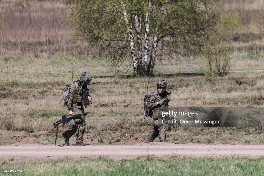 NATO Troops Hold Urban Combat Training During Quadriga Exercises
