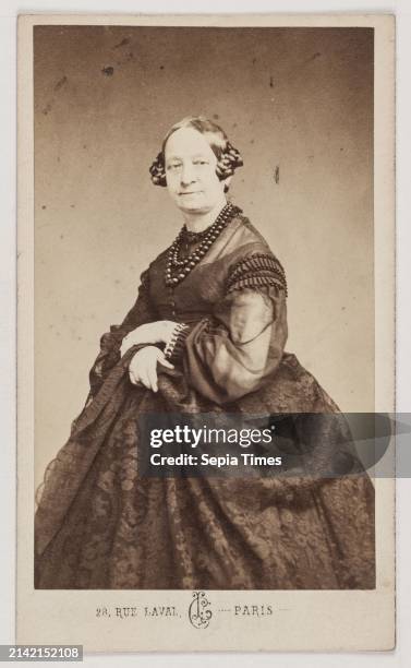 Portrait of Marie Taglioni , Countess of Gilbert de Voisins, dancer, L. Cremiere & Cie, Photographer, Barrere, A., Diffuseur, Between 1860 and 1890,...