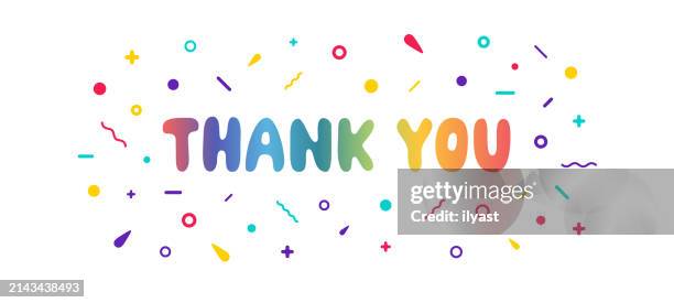 typography design with confetti for thanksgiving - subscription stock illustrations