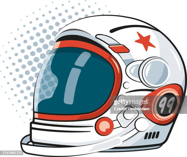 ilustrações, clipart, desenhos animados e ícones de capacete espacial - 1990 1999