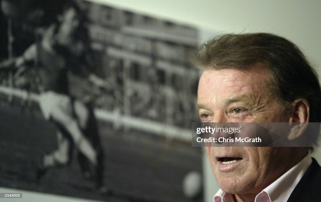 Soccer legend Johnny Warren