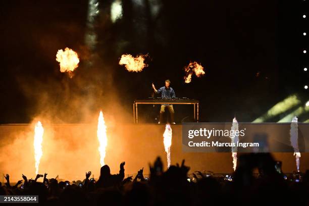 Performs onstage during the 2024 March Madness Music Festival at Margaret T. Hance Park on April 05, 2024 in Phoenix, Arizona.