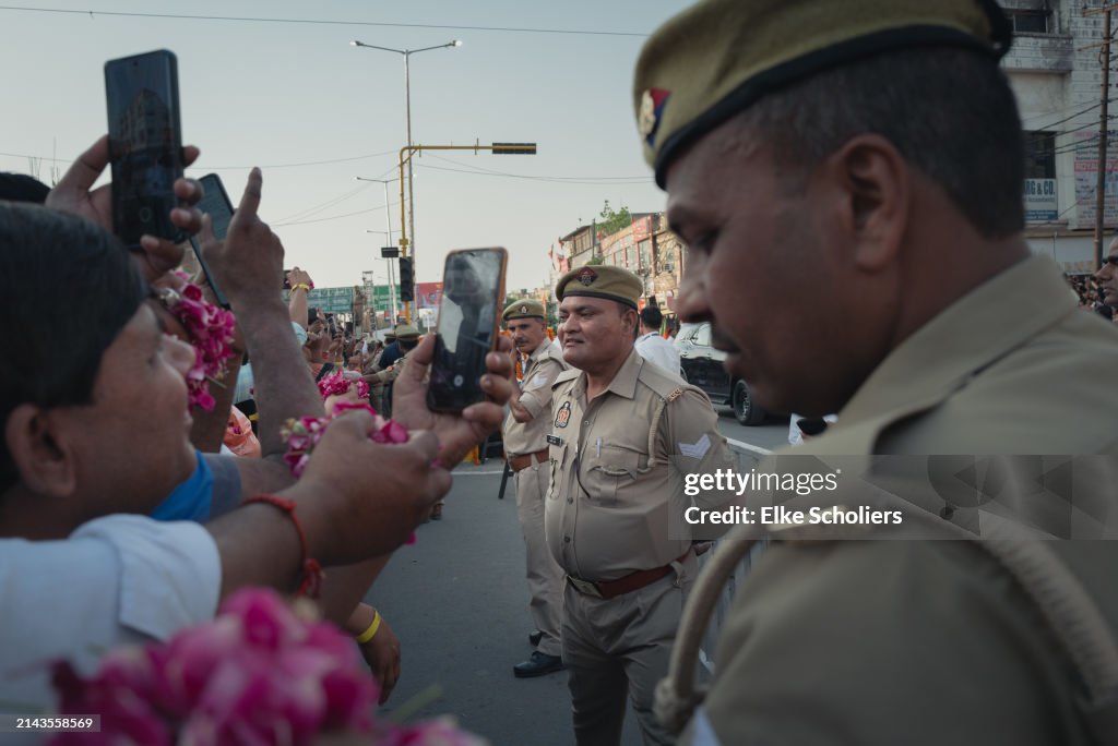 India's Prime Minister Modi Attends Election Rally