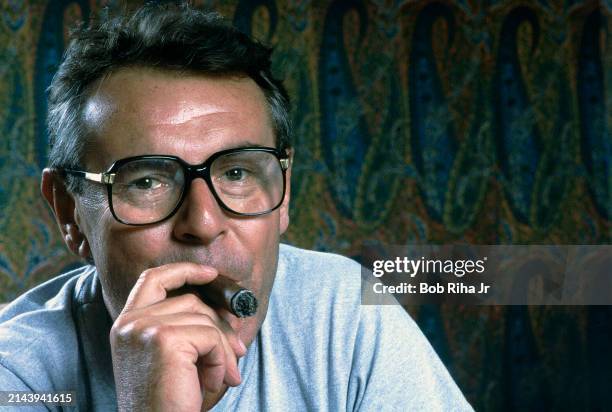 Director Milos Forman portrait, September 7, 1984 in Beverly Hills, California.