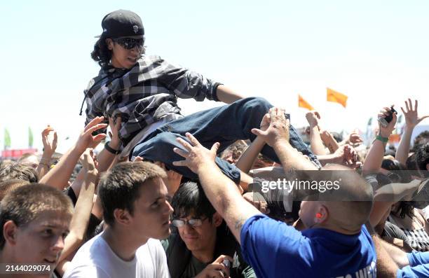 Atmosphere during the Vans Warped tour at Pier 30/32 on June 27, 2009 in San Francisco, California.