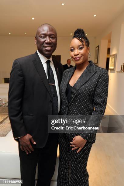 Civil Rights Attorney Ben Crump and Chinonye Chukwu see at TILL special screening hosted by Courtney B. Vance and Civil Rights Attorney Ben Crump,...