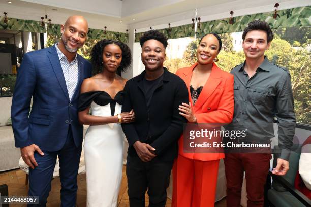 Writer/Producer Keith Beauchamp, Danielle Deadwyler, Jalyn Hall, Exec. Producer/Writer/Director Chinonye Chukwu and Producer Michael Reilly see at...