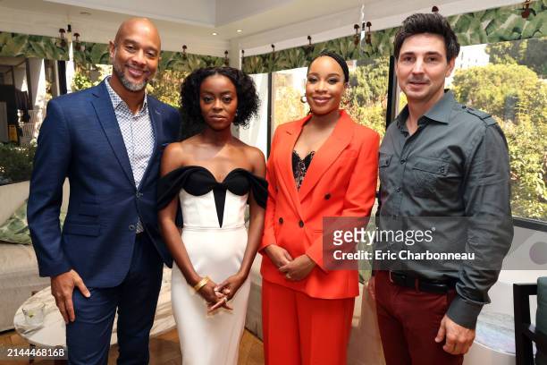 Writer/Producer Keith Beauchamp, Danielle Deadwyler, Exec. Producer/Writer/Director Chinonye Chukwu and Producer Michael Reilly see at TILL Special...
