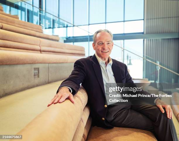 Of Suffolk Construction Company, John Fish is photographed for Forbes Magazine on December 13, 2023 in Boston, Massachusetts. PUBLISHED IMAGE. CREDIT...