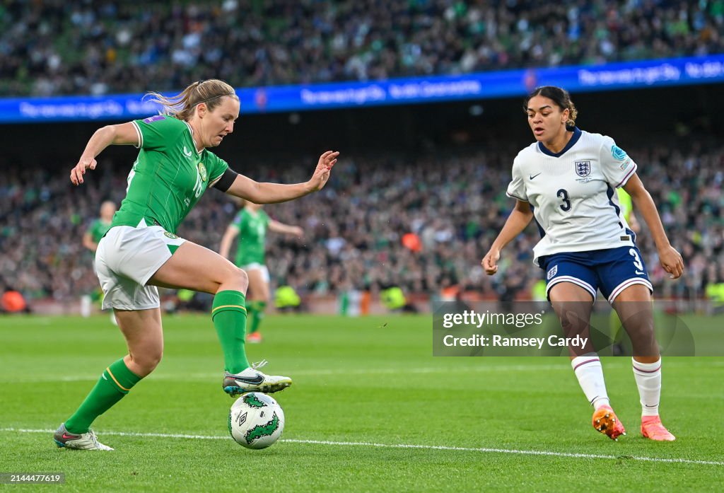 Republic of Ireland v England - UEFA Women's European Championship Qualifier