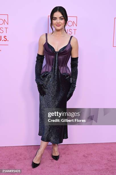 Lucy Hale at the Fashion Trust U.S. 2024 Awards held on April 9, 2024 in Beverly Hills, California.