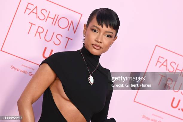 Karrueche Tran at the Fashion Trust U.S. 2024 Awards held on April 9, 2024 in Beverly Hills, California.