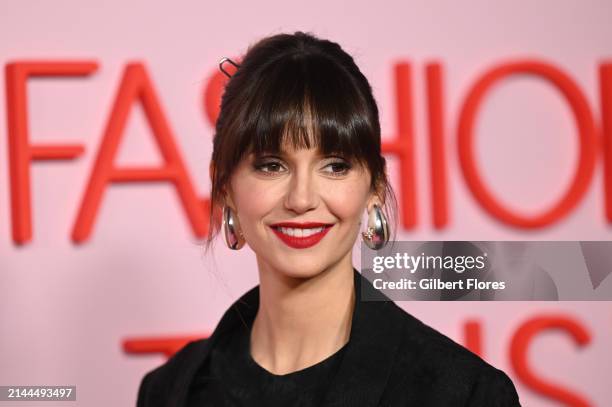 Nina Dobrev at the Fashion Trust U.S. 2024 Awards held on April 9, 2024 in Beverly Hills, California.