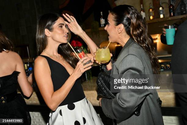 Nikki Reed and Emmanuelle Chriqui at the Fashion Trust U.S. 2024 Awards held on April 9, 2024 in Beverly Hills, California.