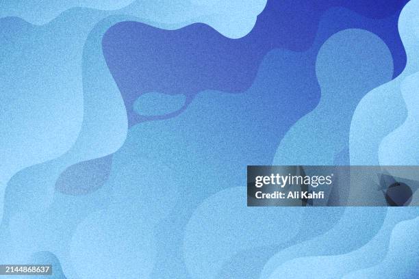 bildbanksillustrationer, clip art samt tecknat material och ikoner med abstract colorful background. grainy background style - water