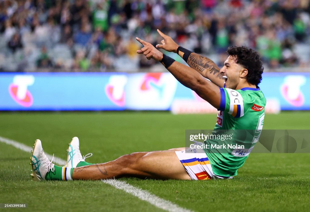 NRL Rd 5 - Raiders v Eels