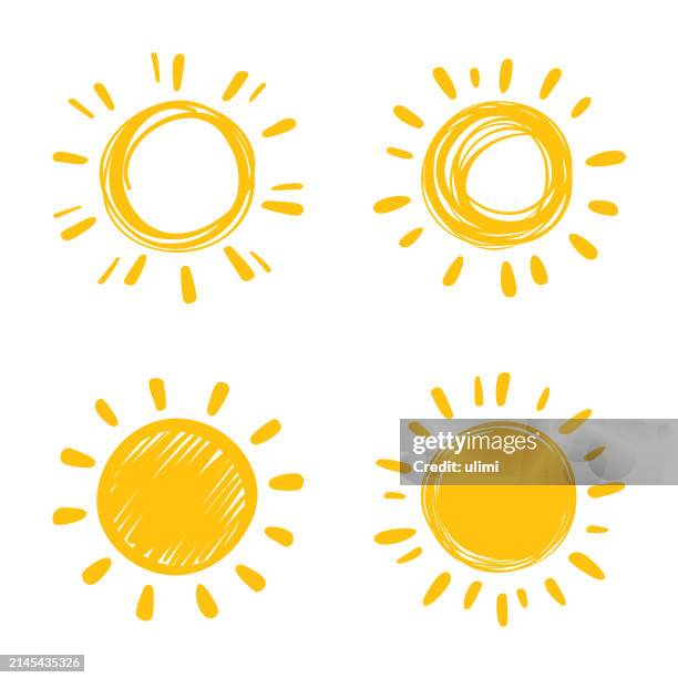 illustrazioni stock, clip art, cartoni animati e icone di tendenza di sun - luce solare
