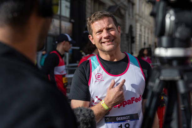GBR: London Landmarks Half Marathon 2024 - Celebrity Runners