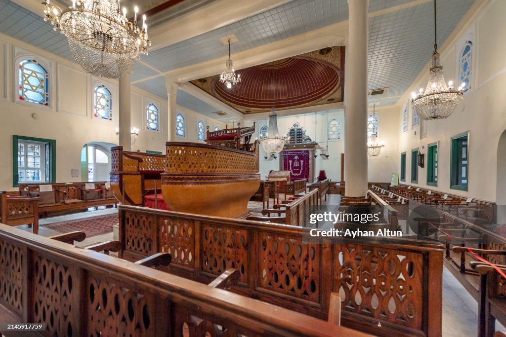 The Ahrida(Ohrid) Synagogue in Fatih District of Istanbul, Turkey
