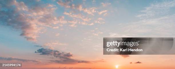 clouds at sunset - spirituality stock pictures, royalty-free photos & images