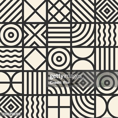 Diversity Shapes Abstract Pattern Background Diversity Shapes Abstract Pattern Background
