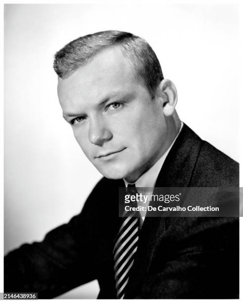 Publicity portrait of actor Aldo Ray in the mid 1950’s.