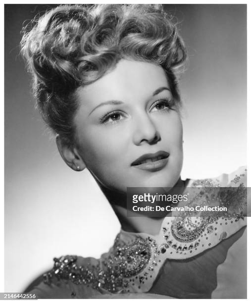 Publicity portrait of Hungarian actor Eva Gabor in the early 1940’s, United States.