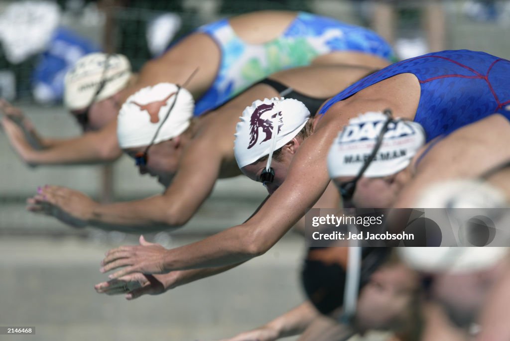 Benko starts 50m freestyle