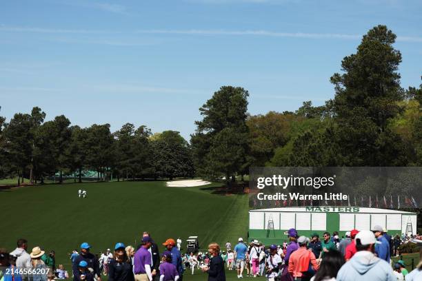 General view during the Drive, Chip and Putt Championship at Augusta National Golf Club at Augusta National Golf Club on April 07, 2024 in Augusta,...