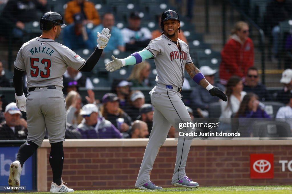 Arizona Diamondbacks v Colorado Rockies