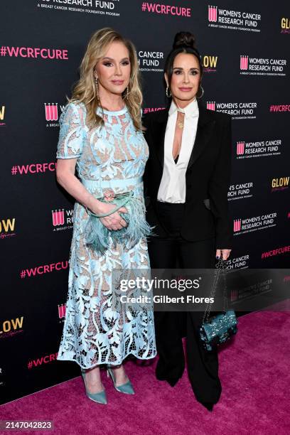 Kathy Hilton and Kyle Richards at "An Unforgettable Evening" Benefiting the Women's Cancer Research Fund held at The Beverly Wilshire, A Four Seasons...