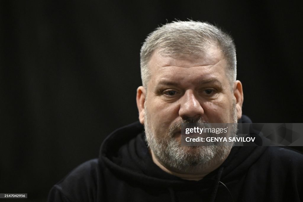 Theatre director Anatoliy Levchenko, 54yearsold, from wartorn