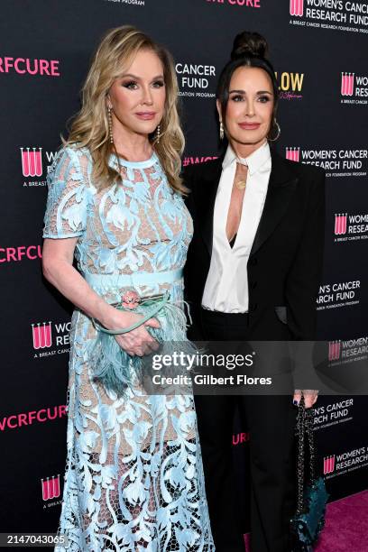 Kathy Hilton and Kyle Richards at "An Unforgettable Evening" Benefiting the Women's Cancer Research Fund held at The Beverly Wilshire, A Four Seasons...