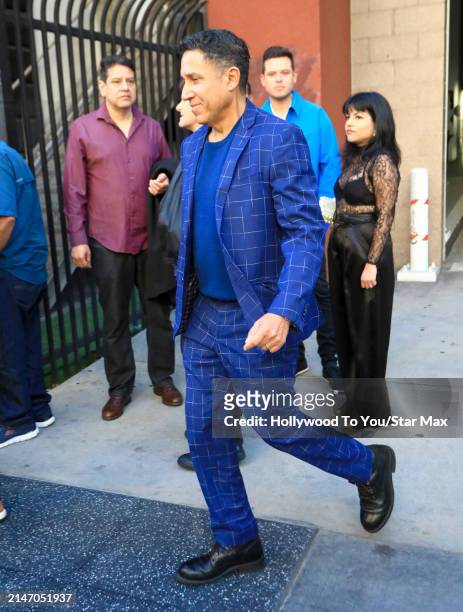 Oscar Nunez is seen on April 10, 2024 in Los Angeles, California.