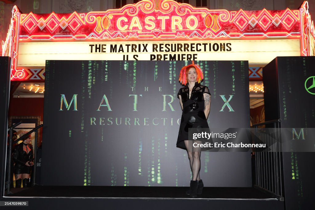 Matrix Writer Lana Wachowski, Writer/Director/Producer seen at Warner Bros. THE ...
