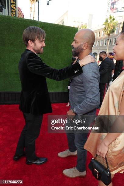 Aaron Paul, Jeffrey Wright, Juno Wright seen at Warner Bros. Pictures REMINISCENCE Los Angeles Premiere, Los Angeles, CA, USA - 17 Aug 2021