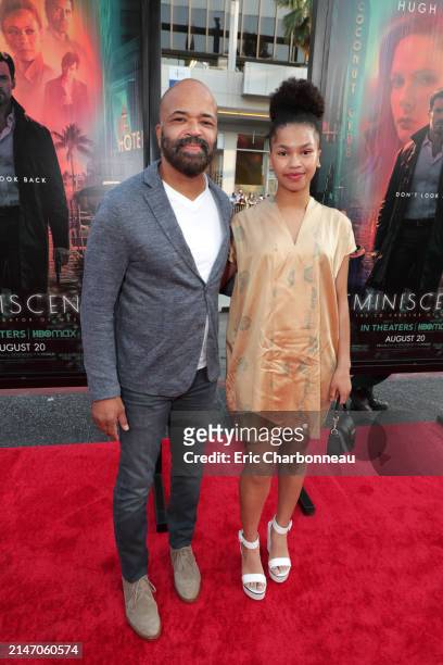 Jeffrey Wright, Juno Wright seen at Warner Bros. Pictures REMINISCENCE Los Angeles Premiere, Los Angeles, CA, USA - 17 Aug 2021