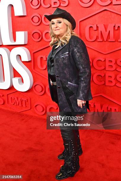 Melissa Etheridge attends the 2024 CMT Music Awards at Moody Center on April 07, 2024 in Austin, Texas.