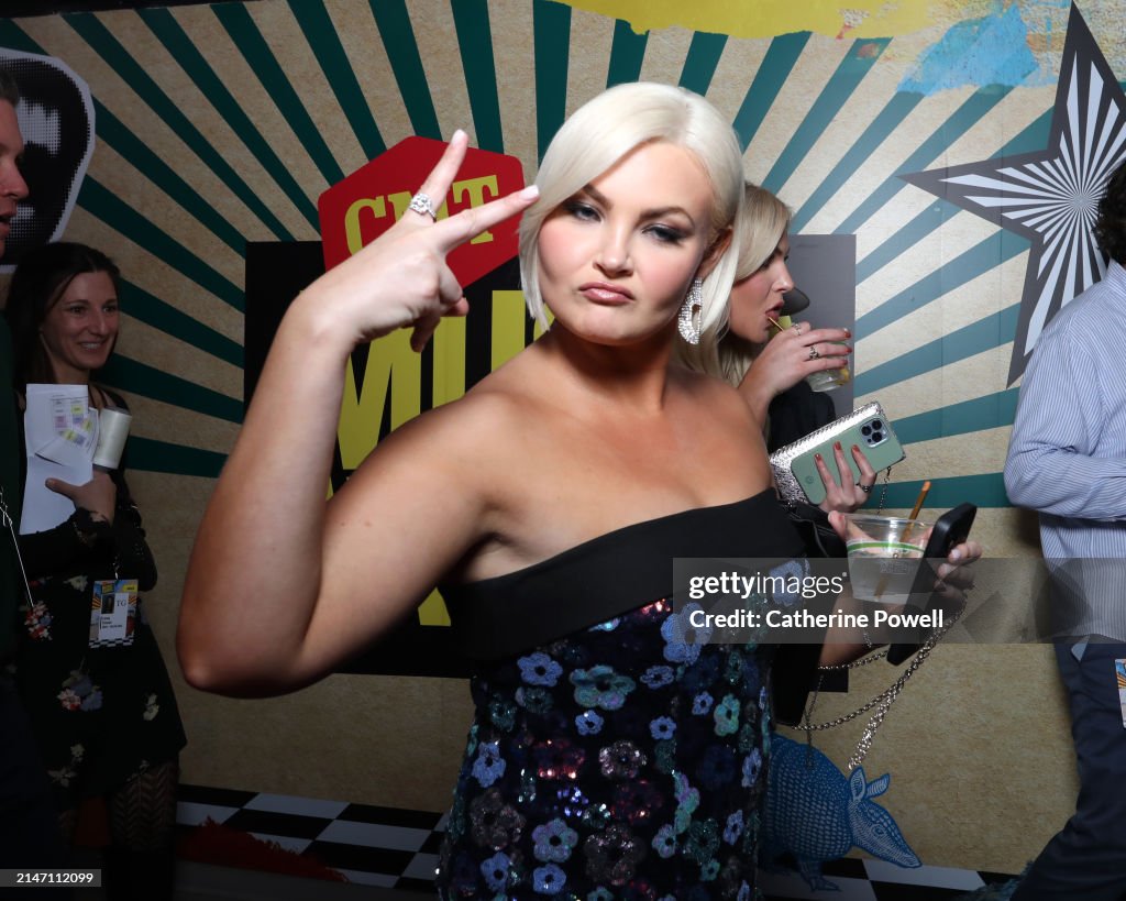 Kendra Slaubaugh attends the 2024 CMT Music Awards at Moody Center on