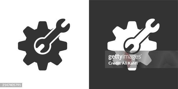 repair solid icons. containing data, strategy, planning, research solid icons collection. vector illustration. for website design, logo, app, template, ui, etc - regulatory update stock illustrations