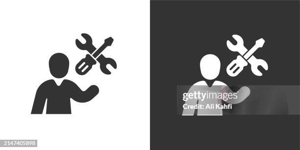 repair solid icons. containing data, strategy, planning, research solid icons collection. vector illustration. for website design, logo, app, template, ui, etc - regulatory update stock illustrations