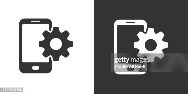 repair solid icons. containing data, strategy, planning, research solid icons collection. vector illustration. for website design, logo, app, template, ui, etc - regulatory update stock illustrations