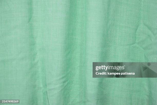 green fabric pattern background - light blue tablecloth stock pictures, royalty-free photos & images